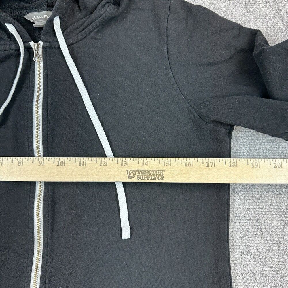 Eddie Bauer Jacket Womens Size Small Full Zip Hoodie Long Sleeve Outdoor Black - Picture 3 of 9